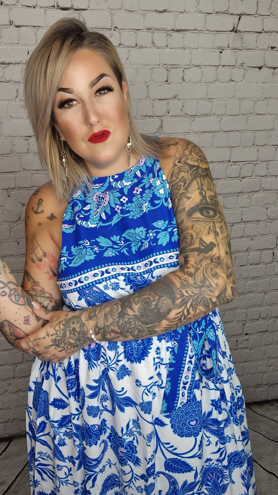 Maxi Kleid "Tea Time"