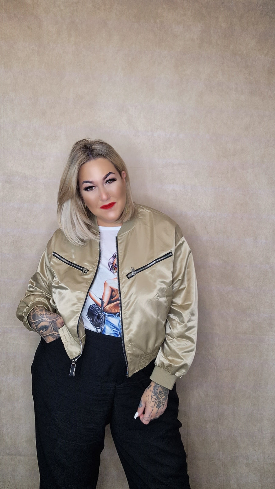 Bomberjacke "Glam"
