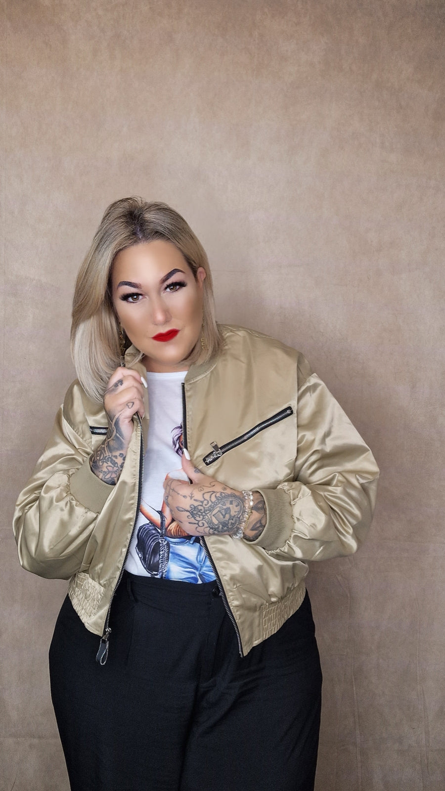 Bomberjacke "Glam"