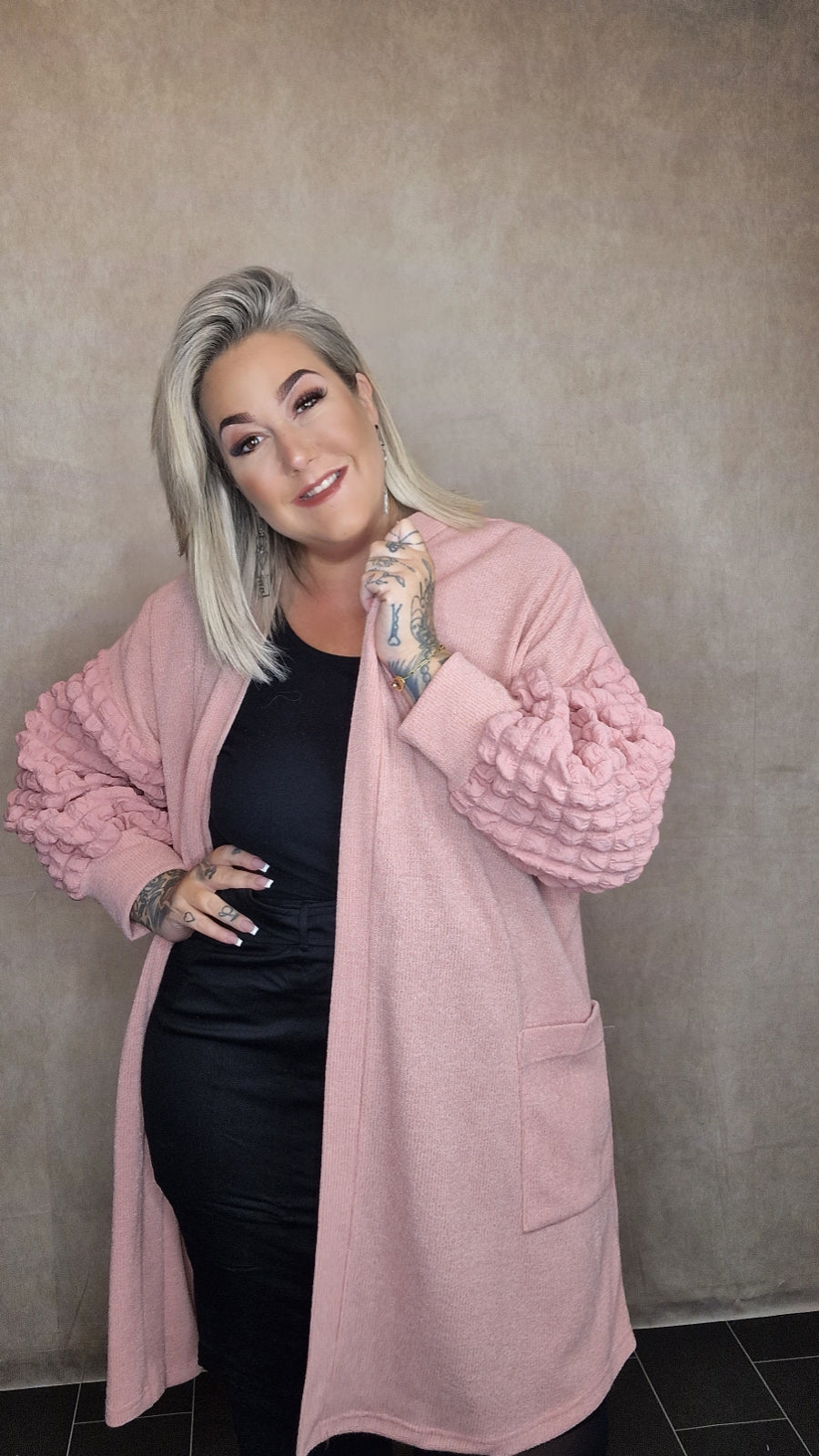 Long Cardigan "CoZy Vibes"