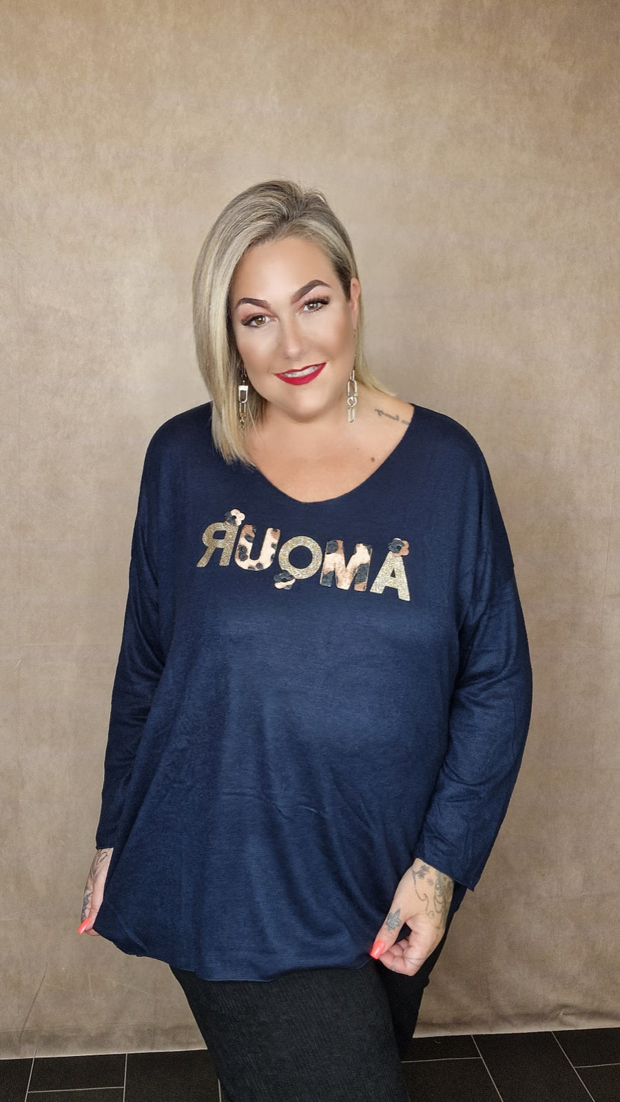Long Shirt "AMOUR"