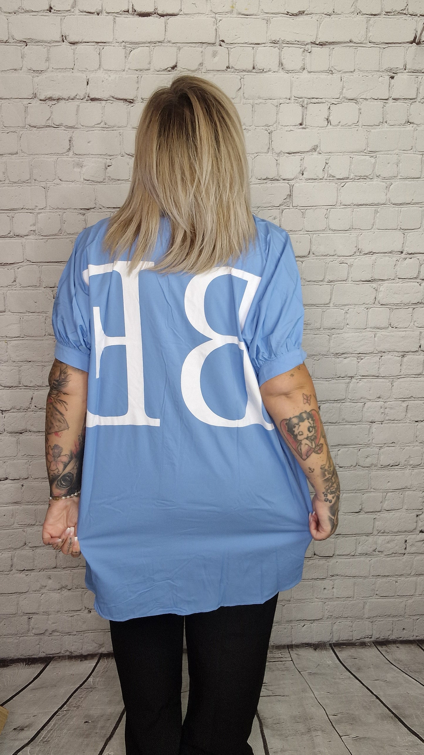 Oversize Bluse "BABE"