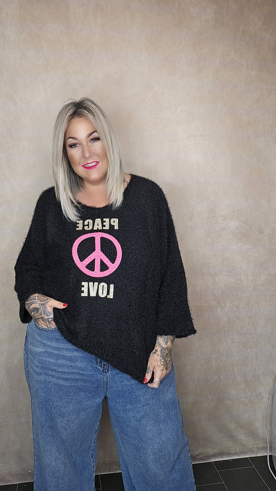 Pullover "Peace&Love"