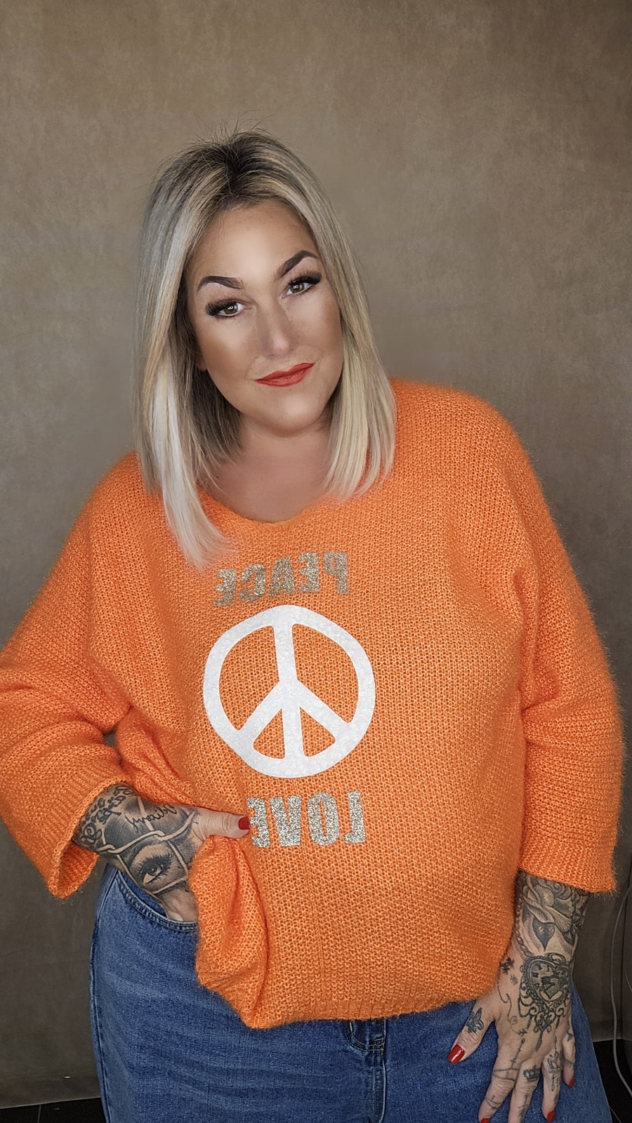 Pullover "Peace&Love"