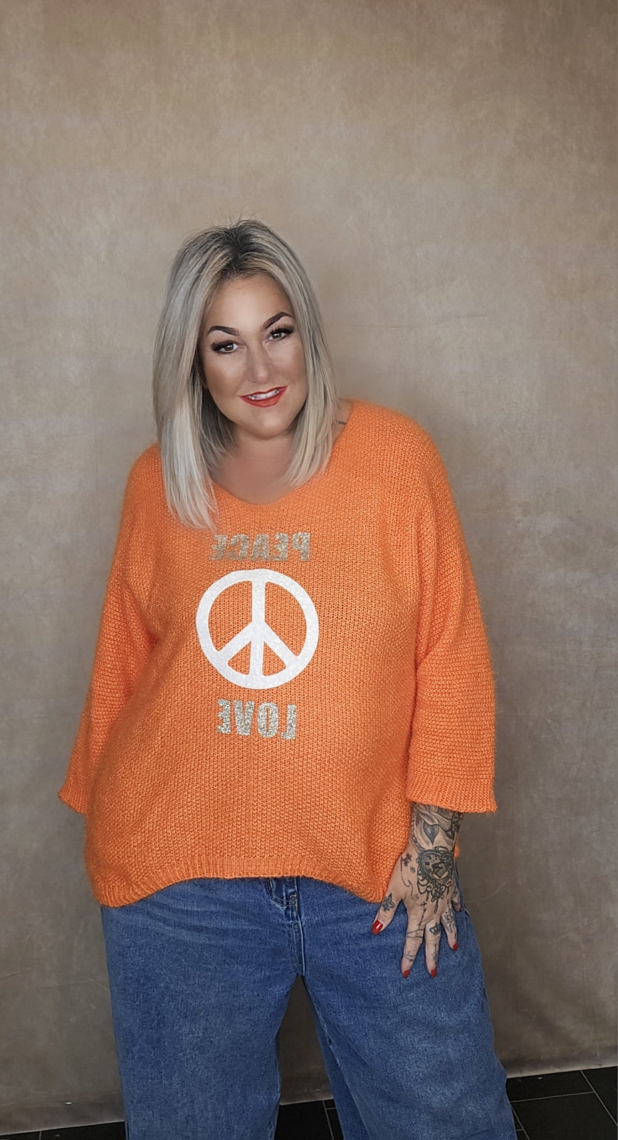 Pullover "Peace&Love"