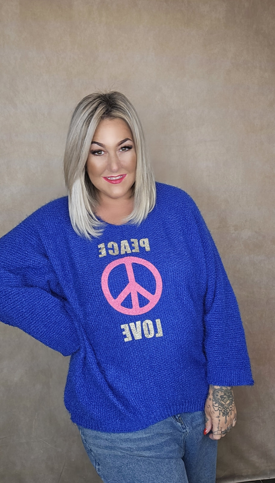 Pullover "Peace&Love"