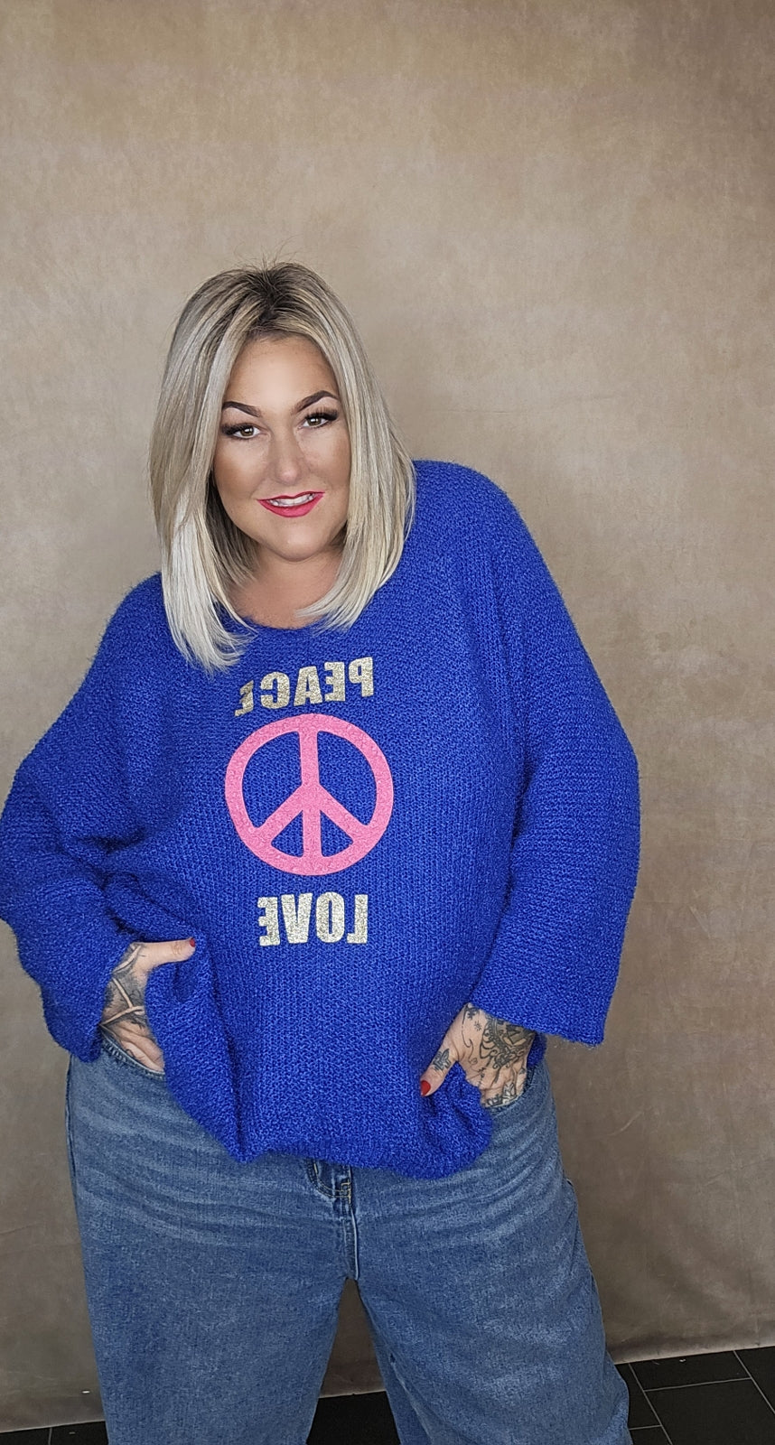 Pullover "Peace&Love"