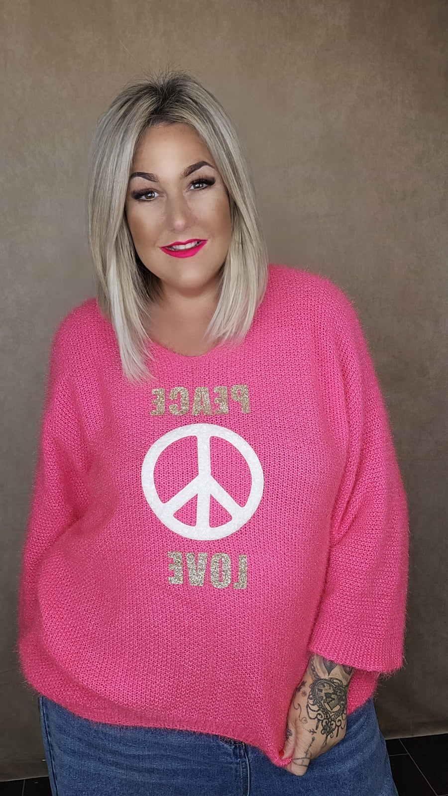 Pullover "Peace&Love"