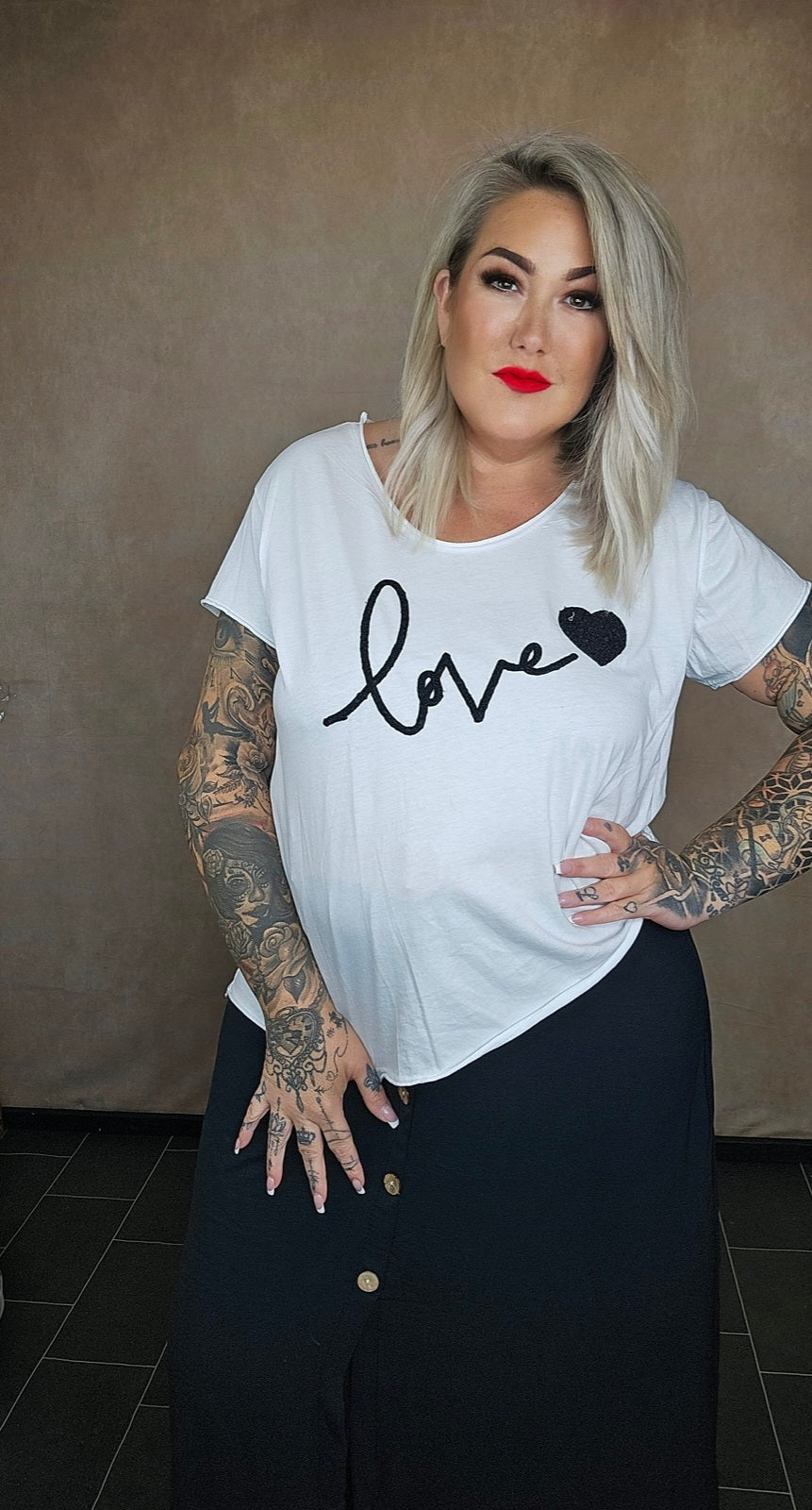 Shirt " love🖤"