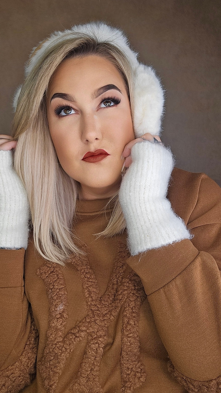 Pulswärmer Fluffy" verschiedene Farben