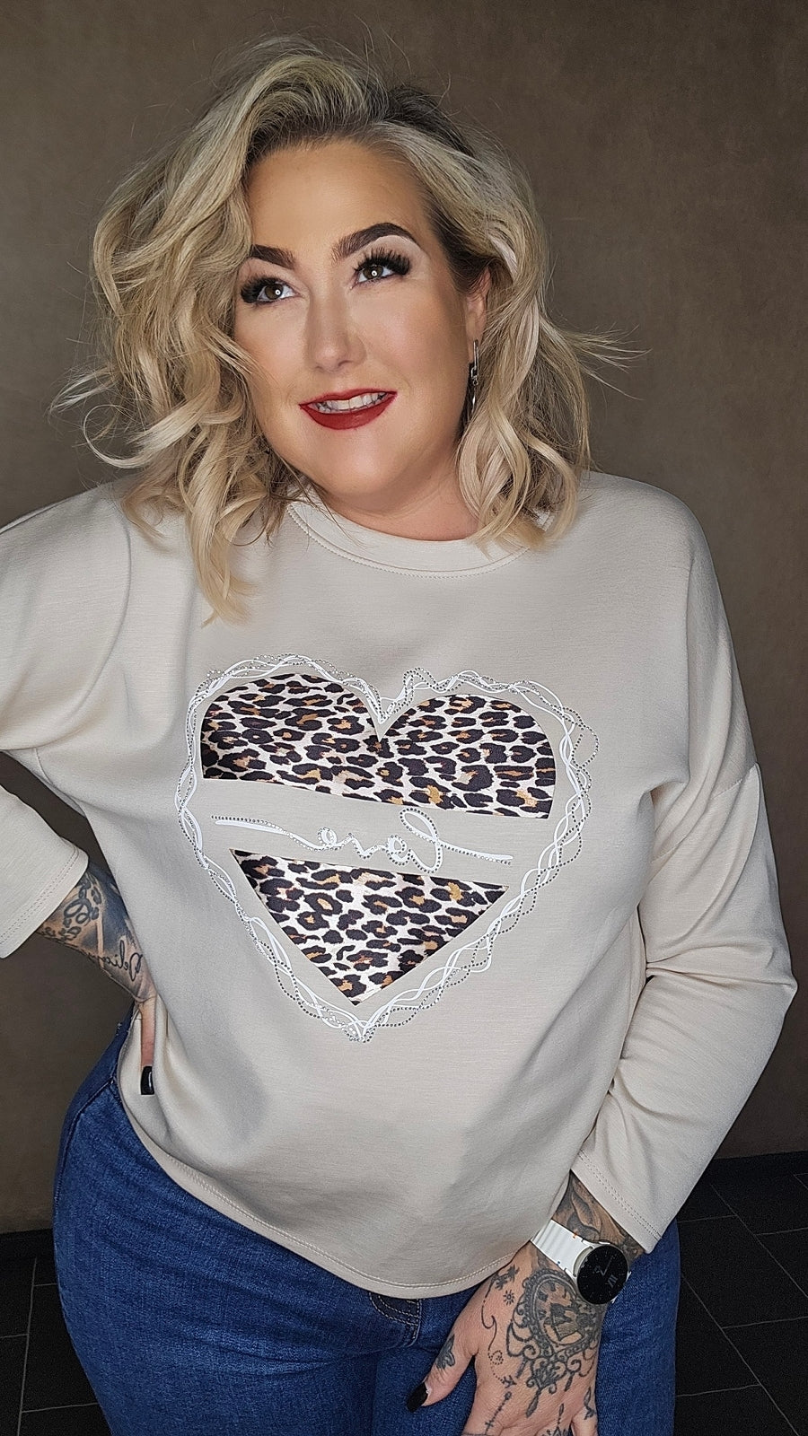 Shirt "LeoLove"🤍