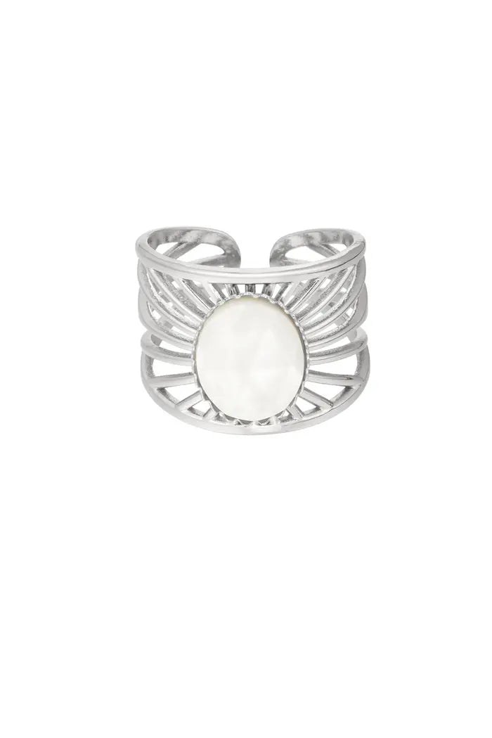 Ring "Mandala" in Gold oder Siber