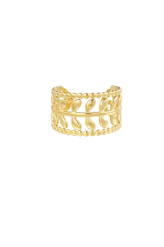 Ring "Leaf" in Gold oder Silber