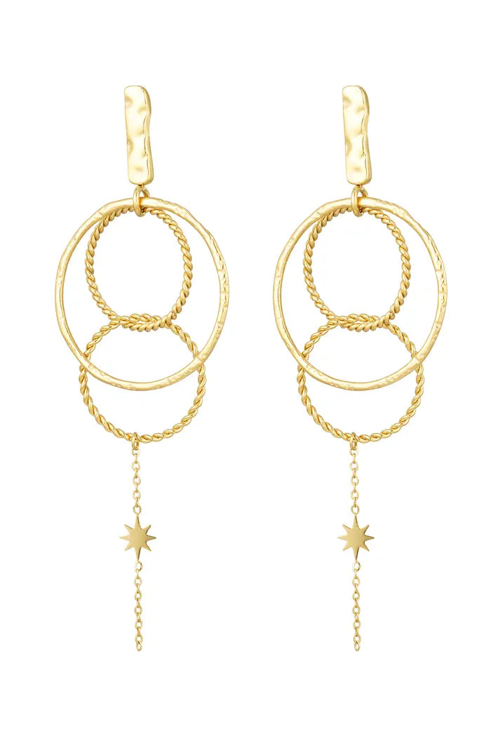 Ohrring "circle" Gold oder Silber