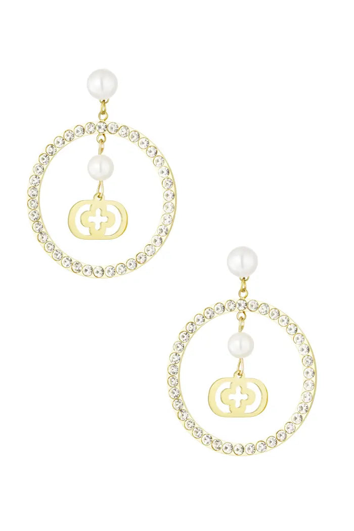 Ohrring "Charm" in Gold oder Silber