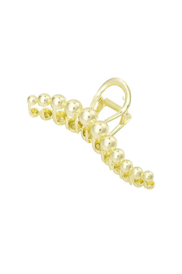 Haarklammer "Wave"in Gold oder Silber