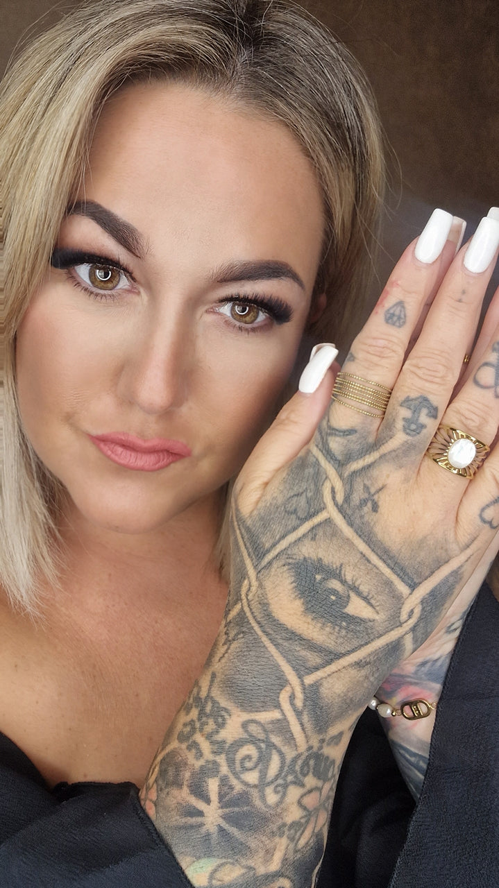Ring "Mandala" in Gold oder Siber