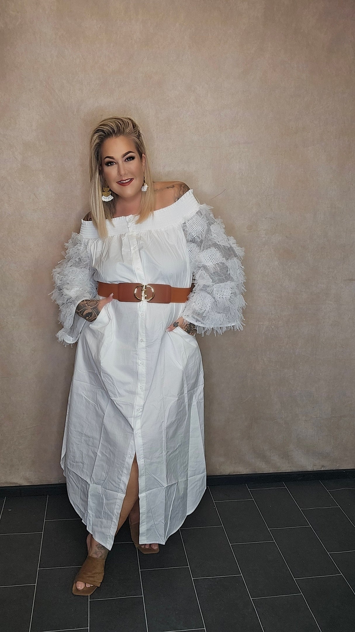 Off Shoulder Kleid "Grace"
