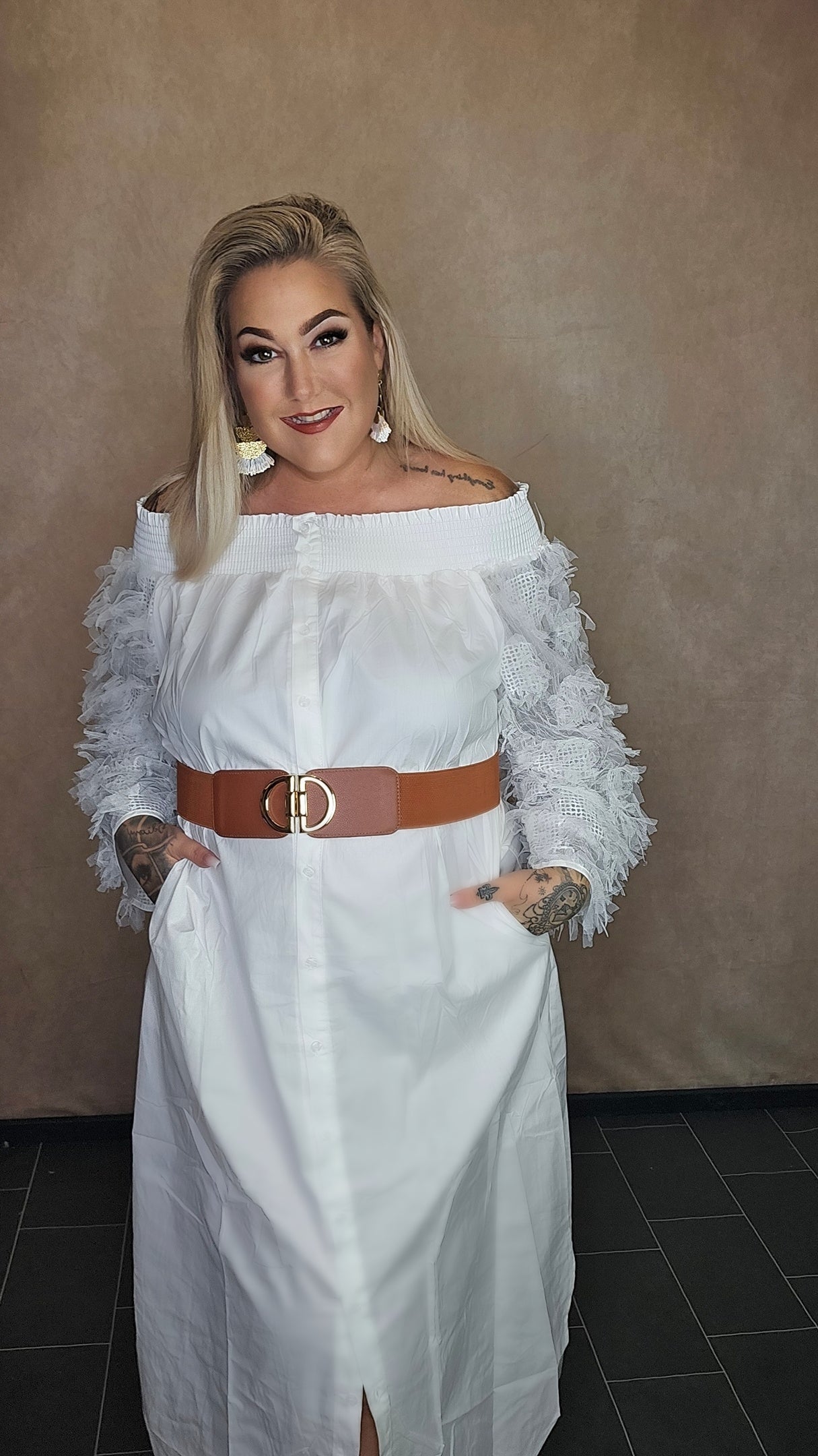 Off Shoulder Kleid "Grace"