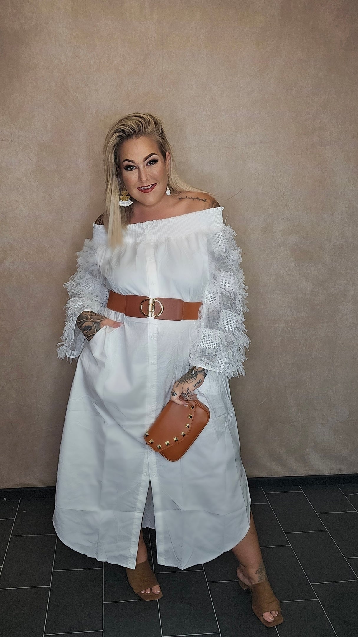 Off Shoulder Kleid "Grace"