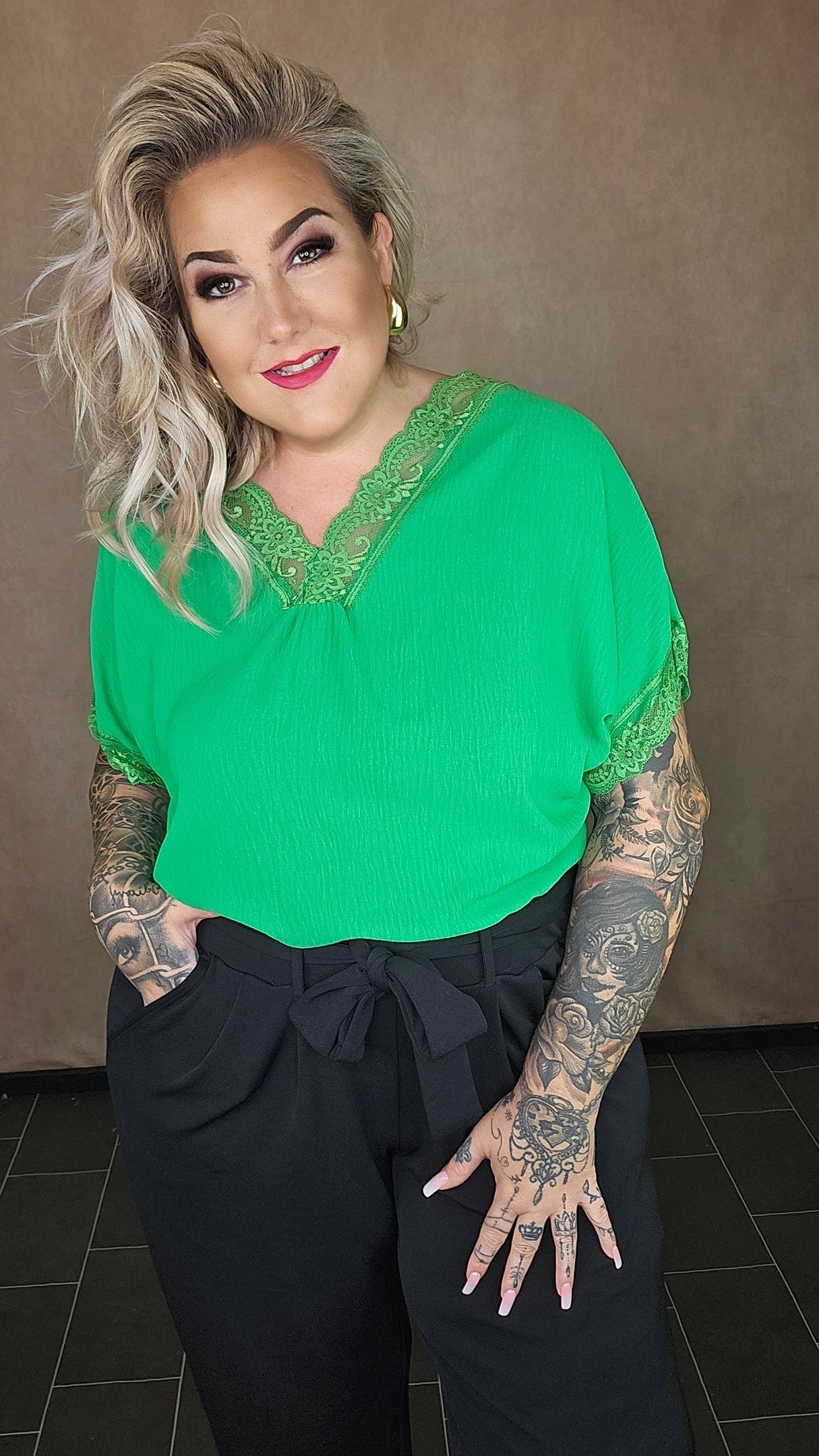 Shirt "Malou Green"