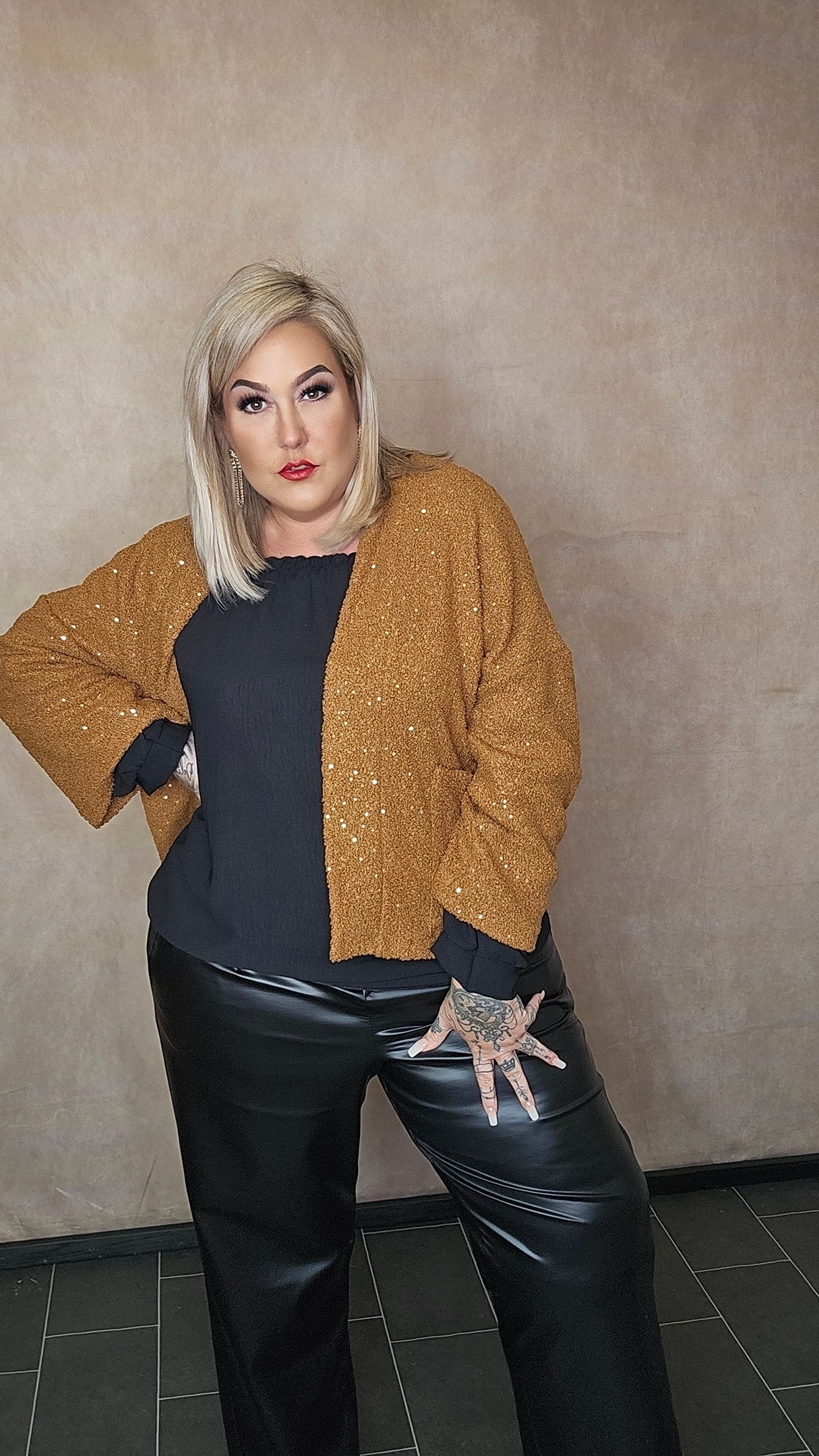 Teddyfelljacke "Liane"