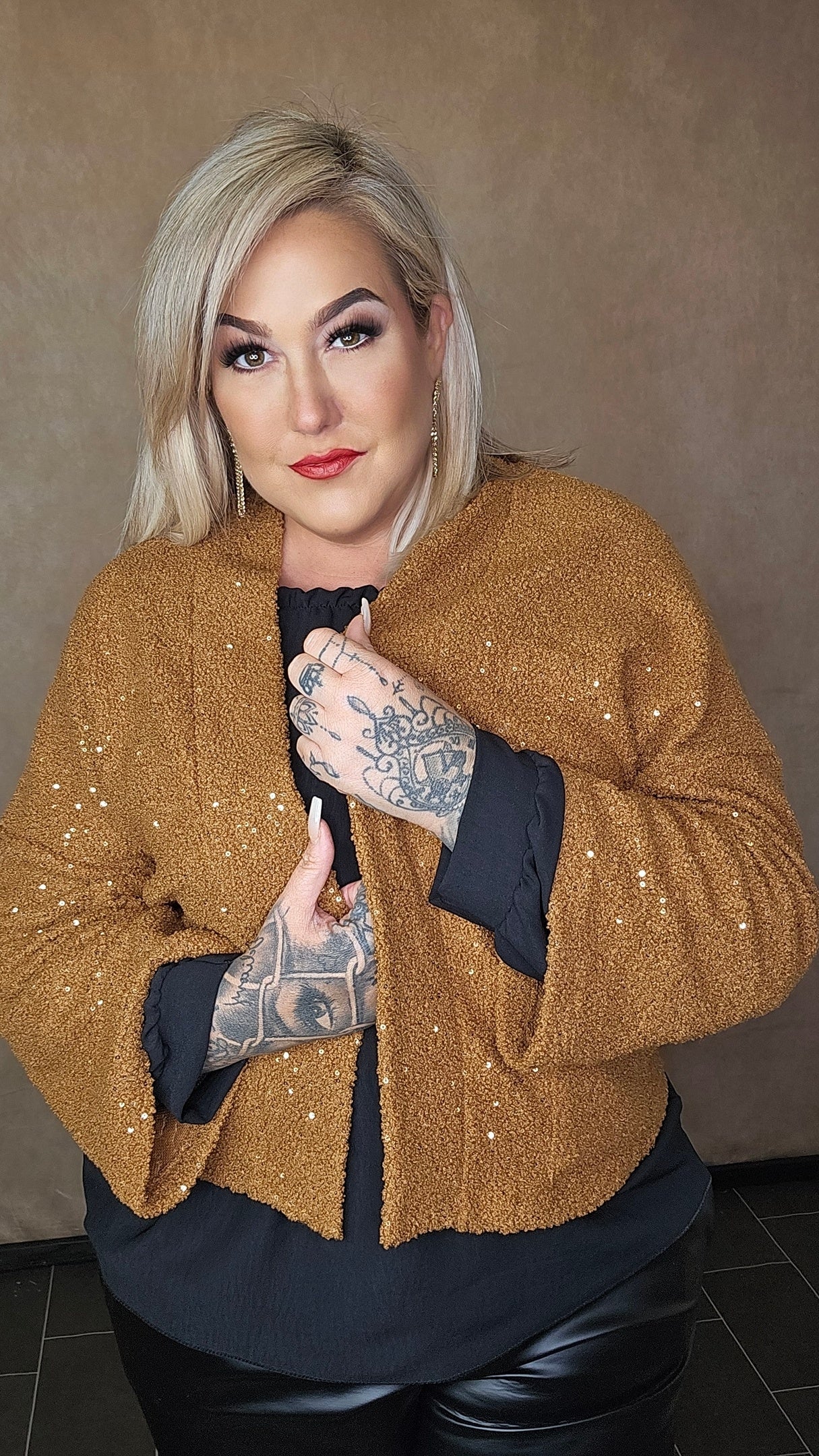 Teddyfelljacke "Liane"