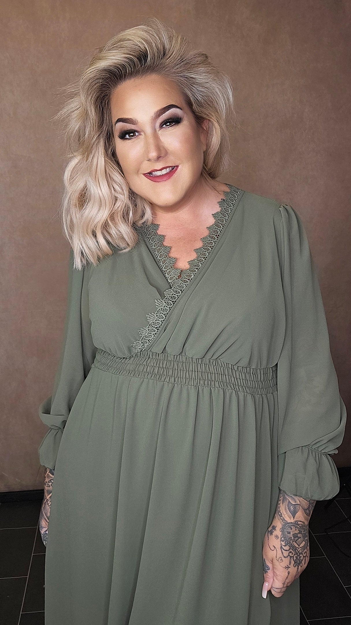 Kleid " Bella Olive"