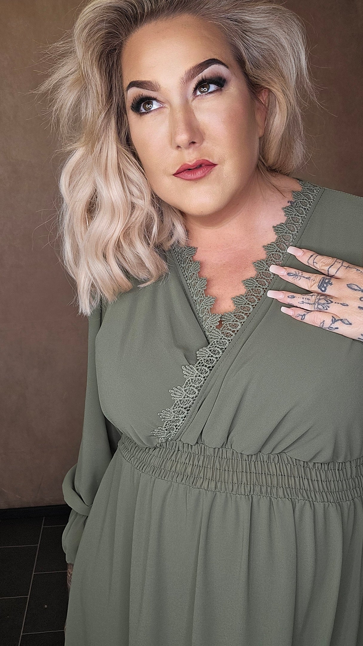 Kleid " Bella Olive"