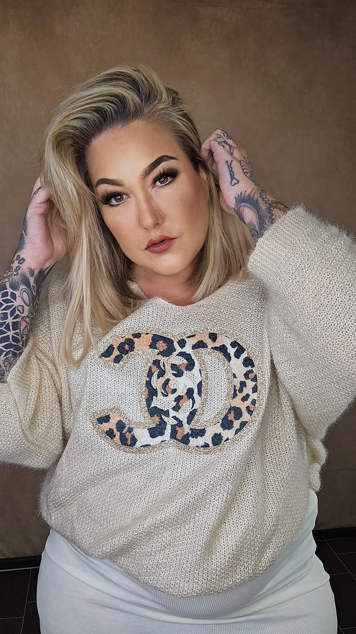 Pullover "CC" Ivory 🤍