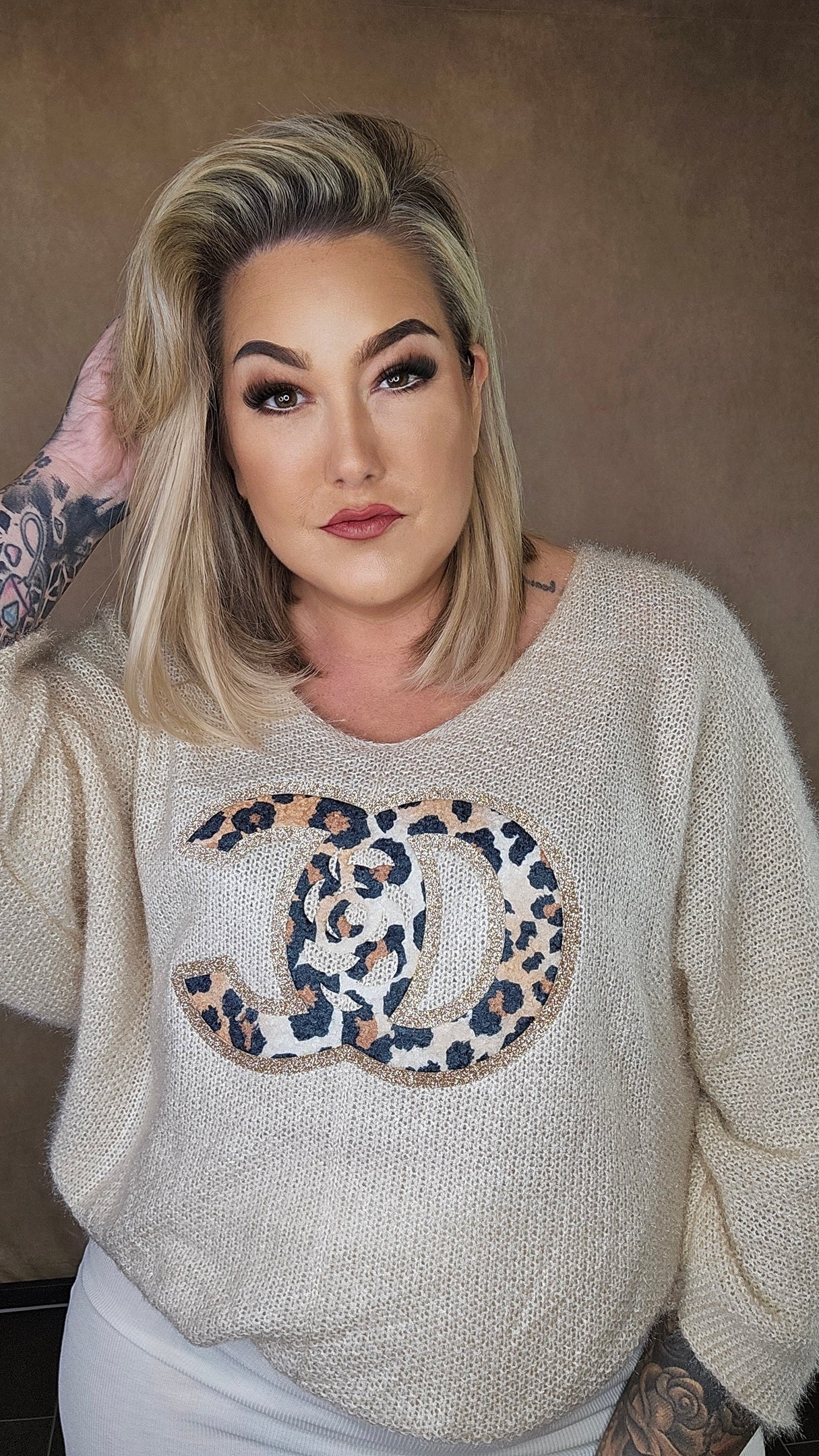 Pullover "CC" Ivory 🤍