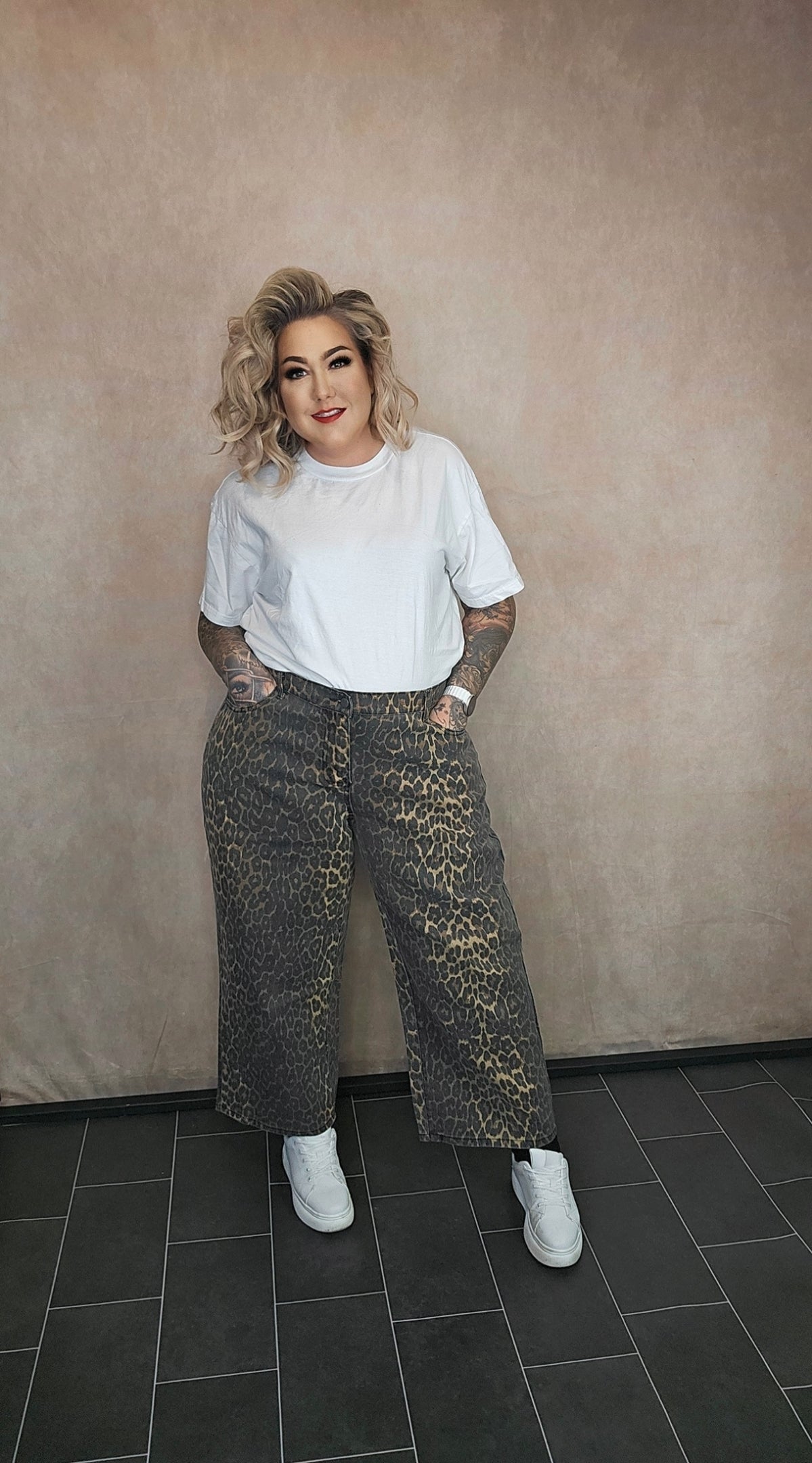 Wide Leg Jeans Hose "STYLE - LEO"