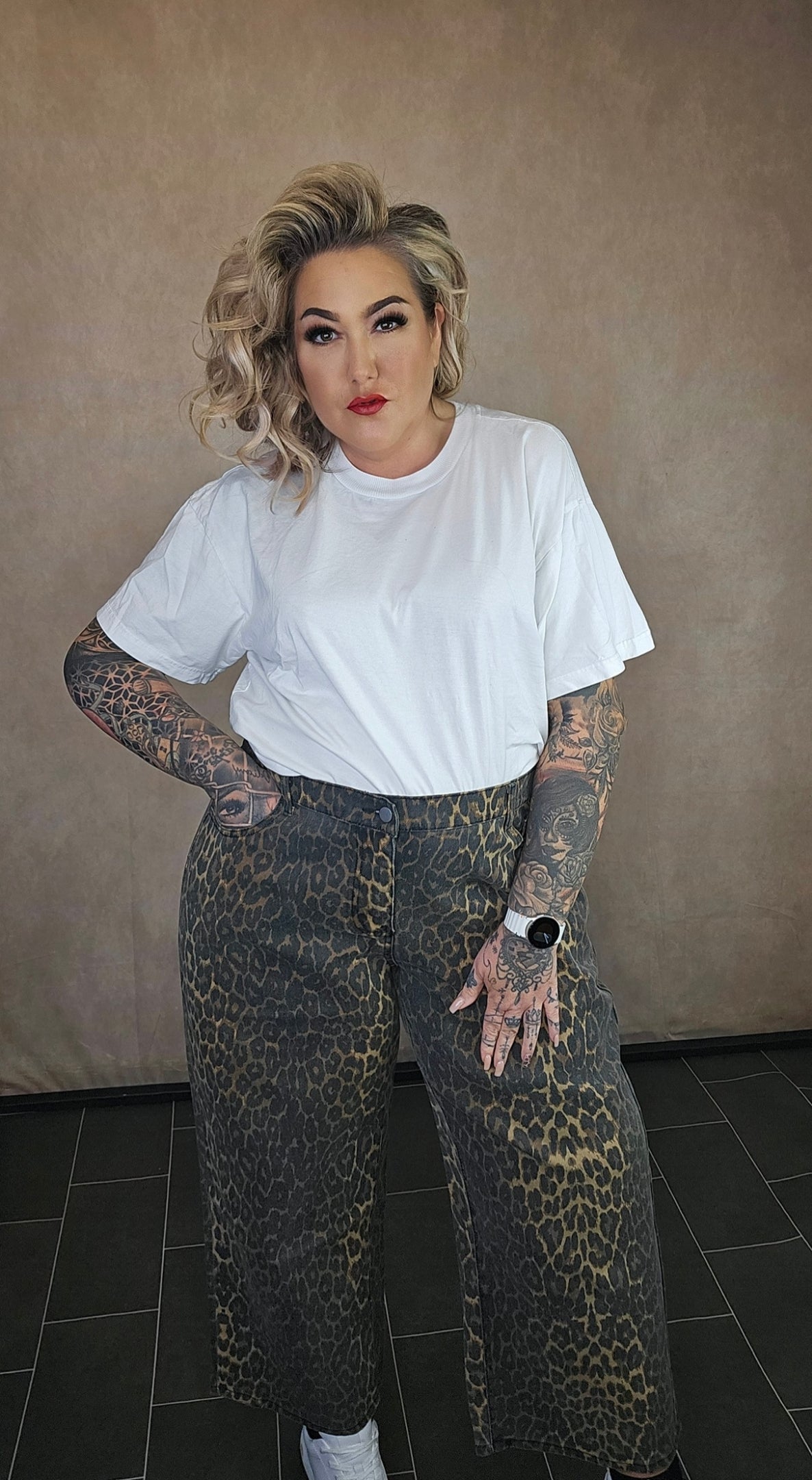 Wide Leg Jeans Hose "STYLE - LEO"