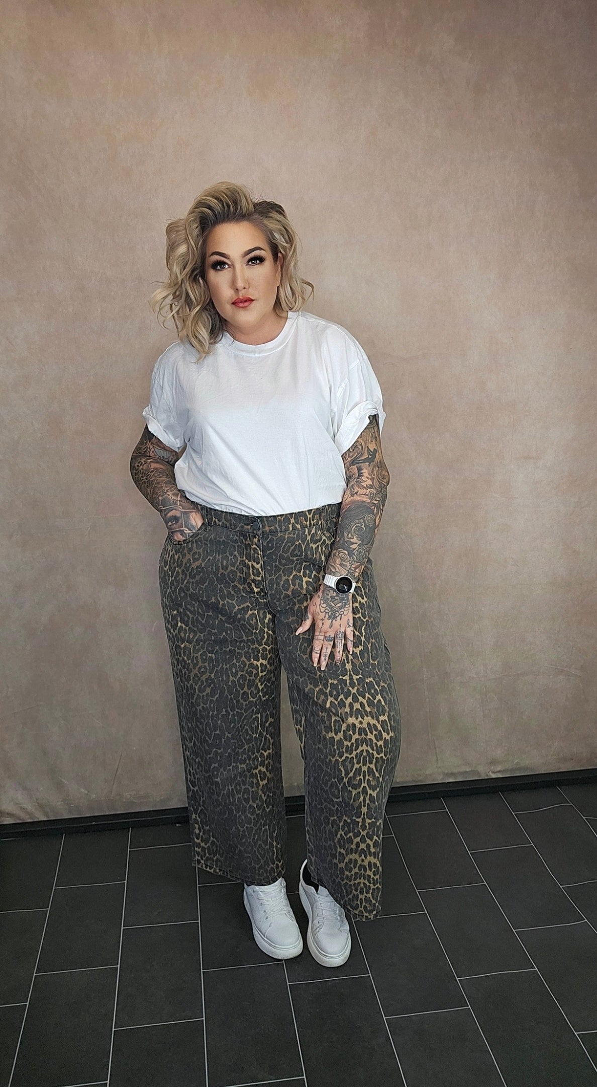 Wide Leg Jeans Hose "STYLE - LEO"