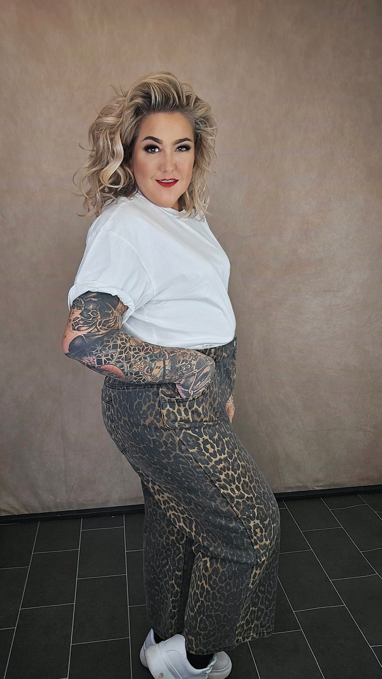 Wide Leg Jeans Hose "STYLE - LEO"