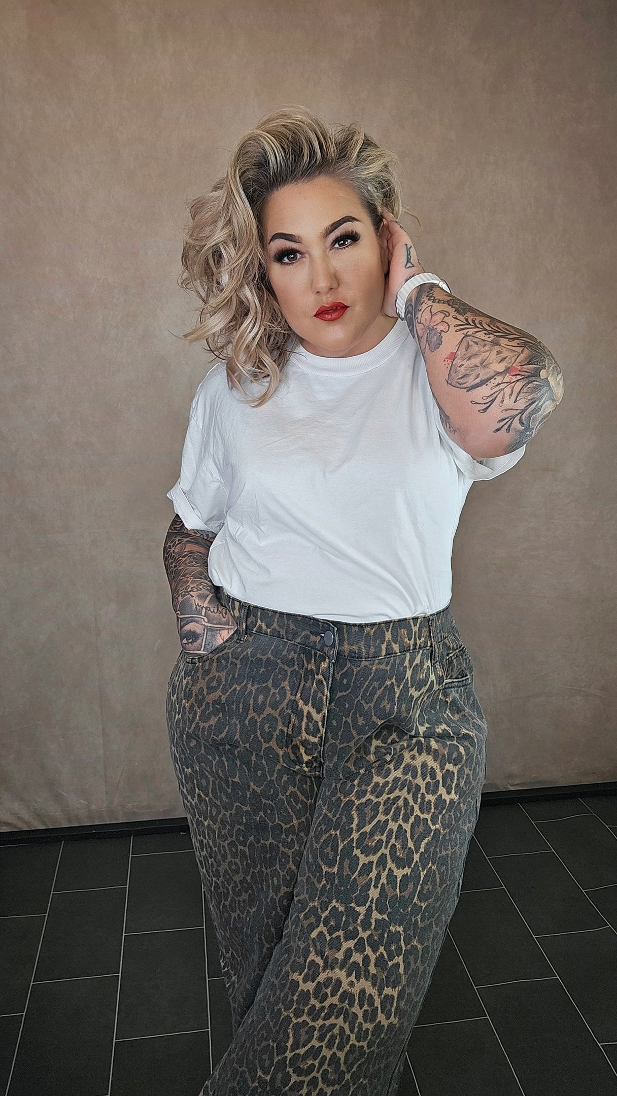 Wide Leg Jeans Hose "STYLE - LEO"