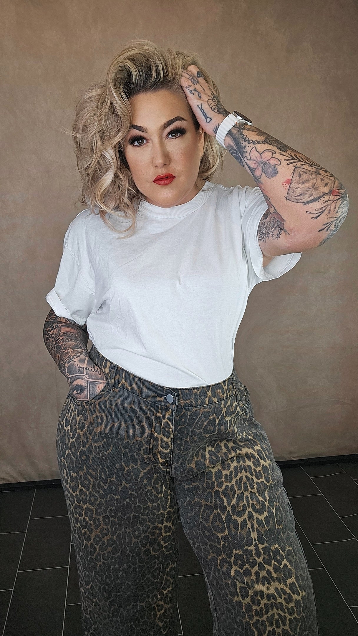 Wide Leg Jeans Hose "STYLE - LEO"