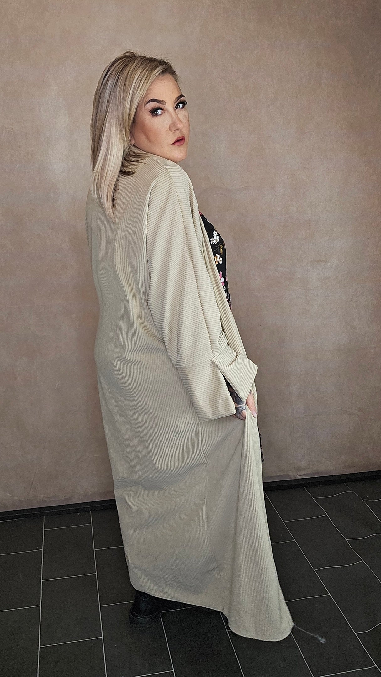 Kimono "Asena" in beige