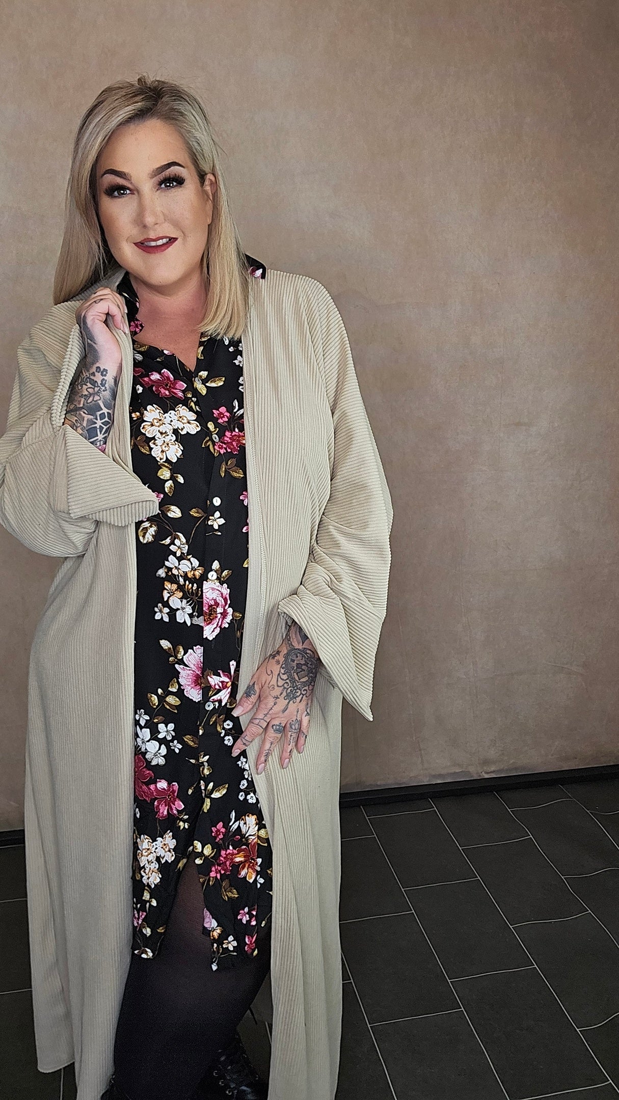 Kimono "Asena" in beige