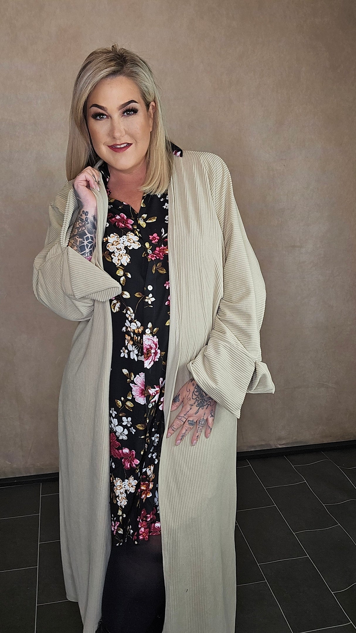 Kimono "Asena" in beige