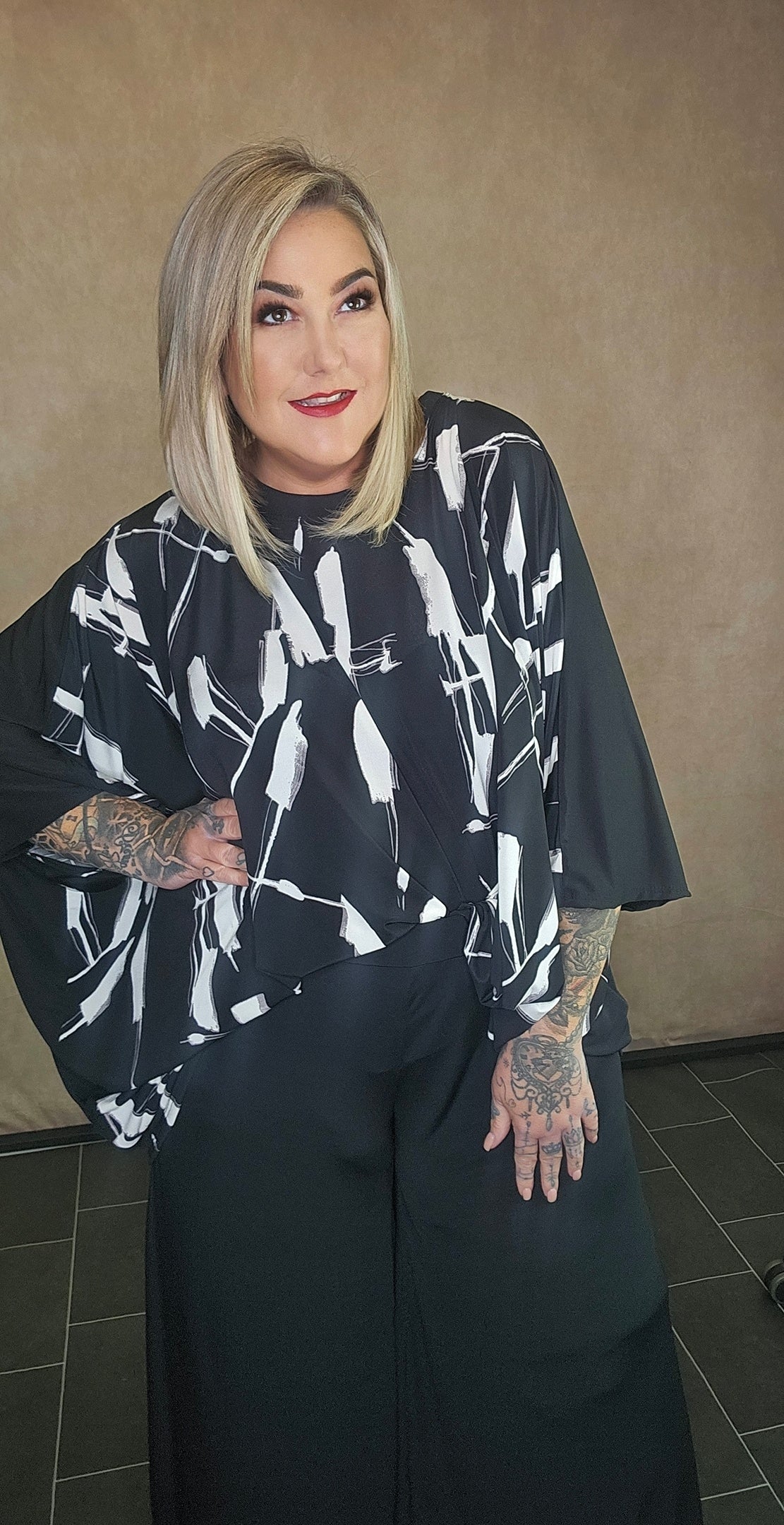super wide leg Hose "Katlyn"