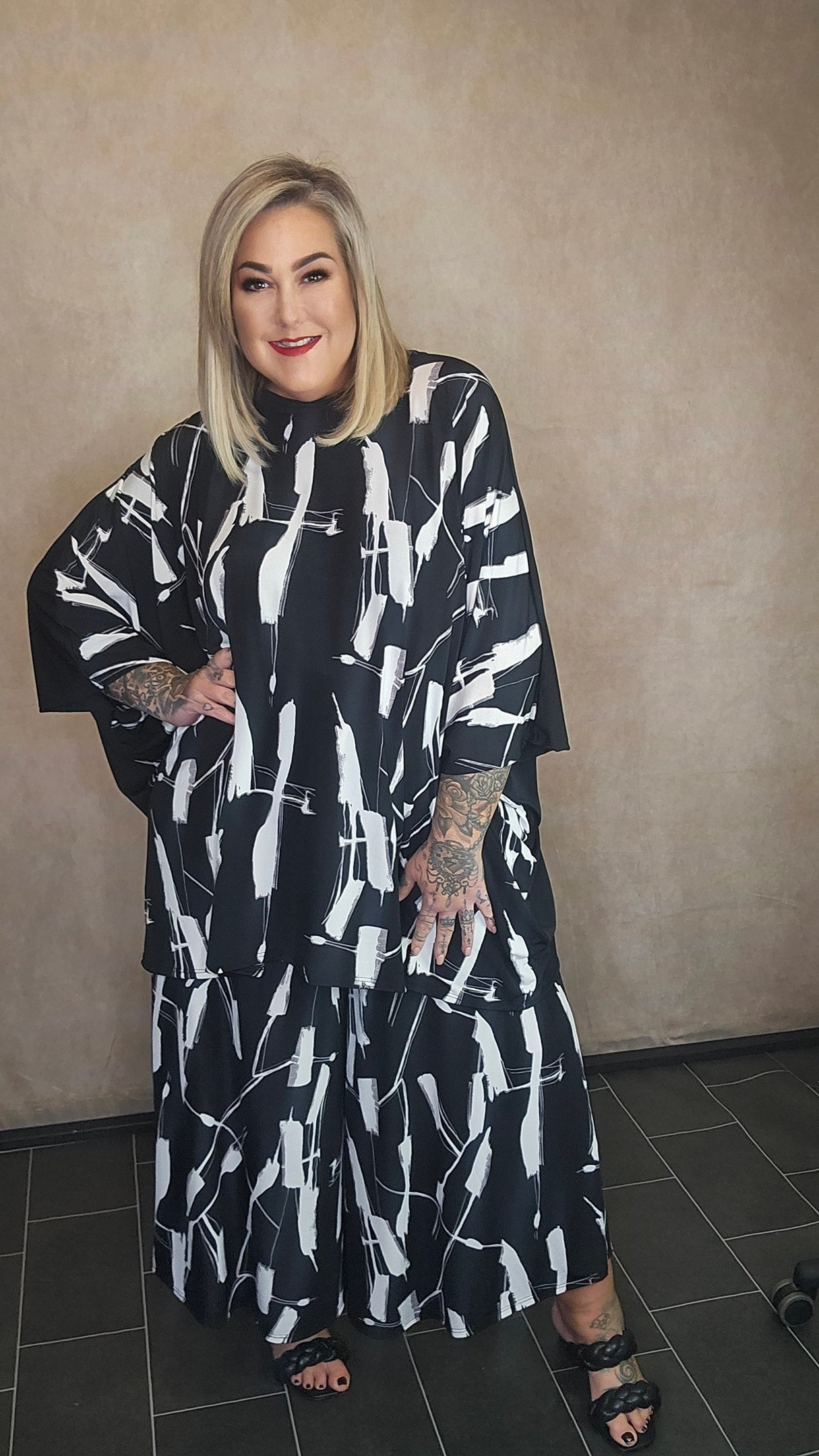 Langes Tunka Shirt "Alessia"
