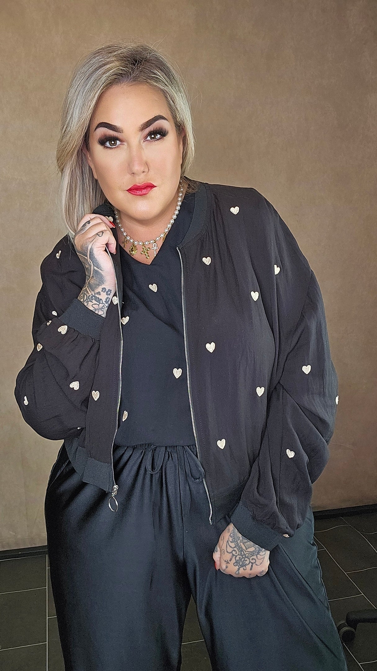 Blouson Jacke "Heartbeat"