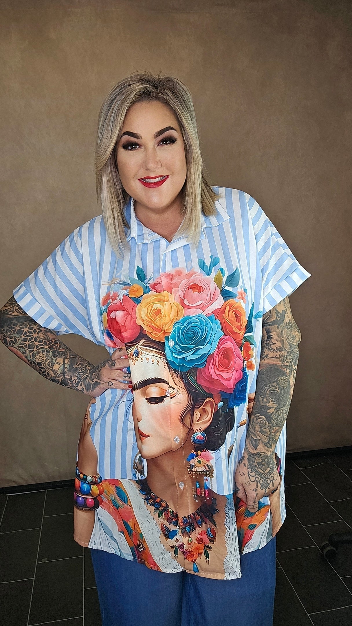 Long Bluse "Frida"