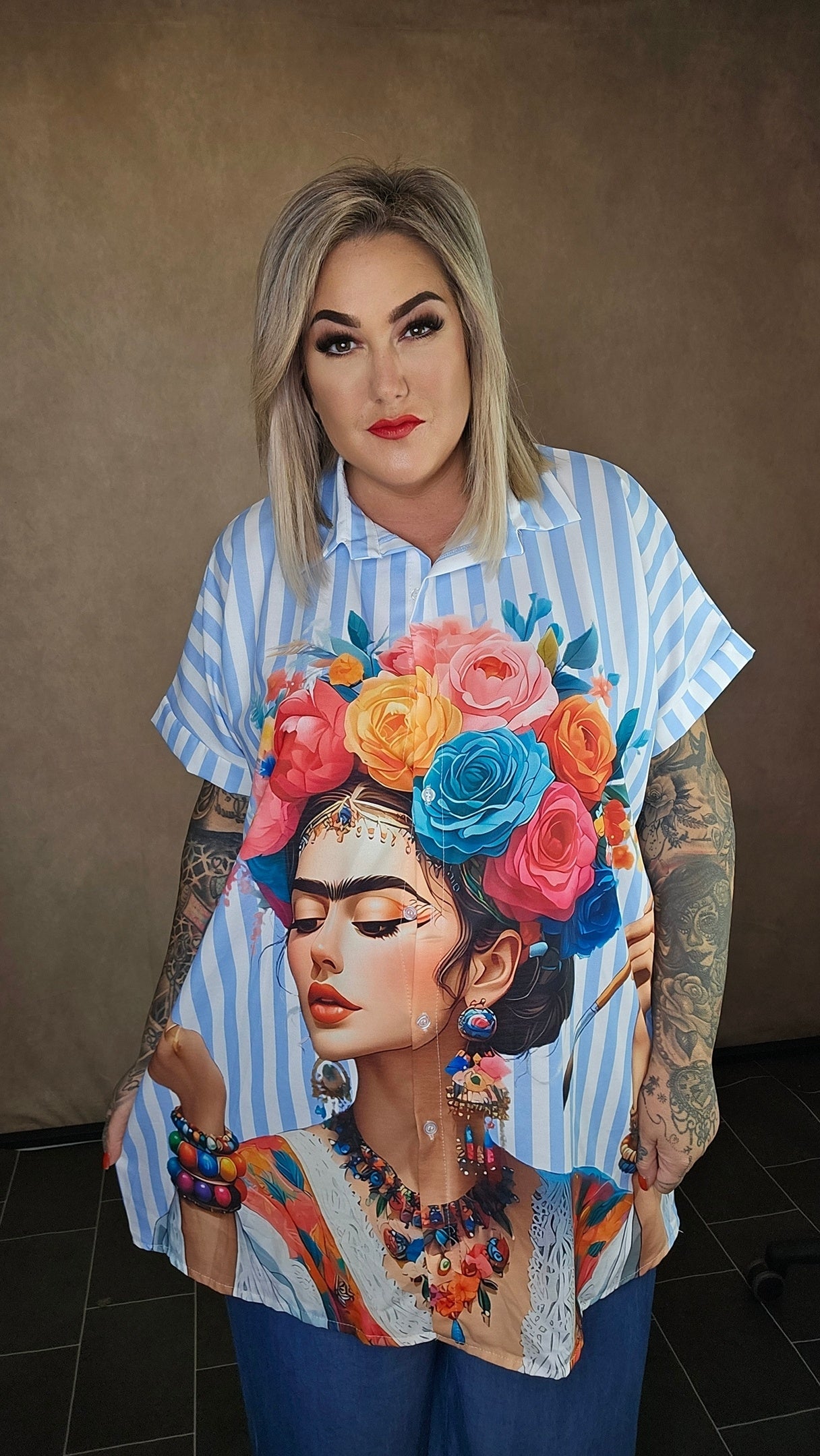 Long Bluse "Frida"