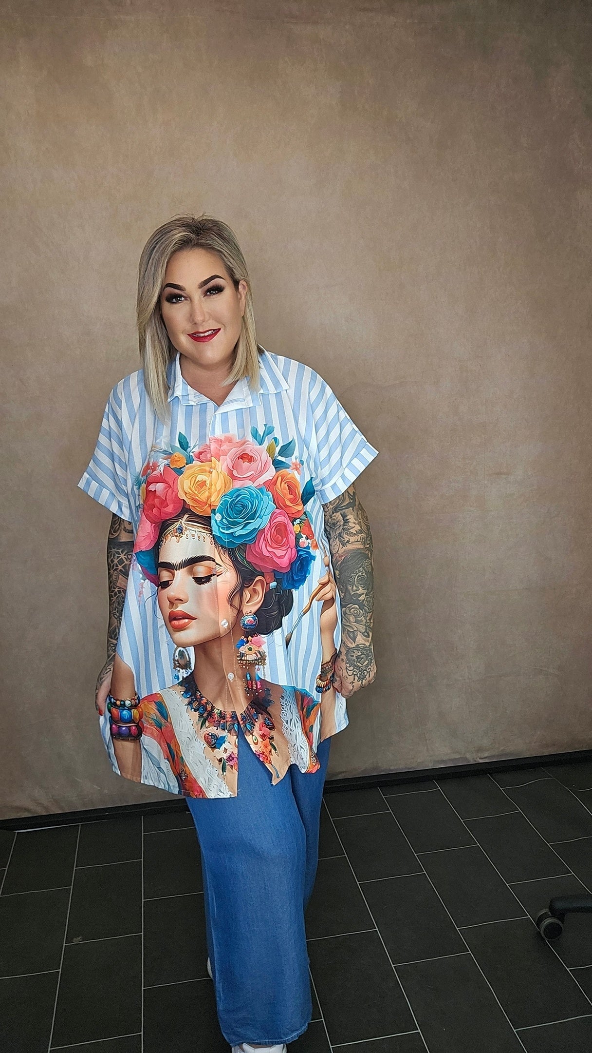 Long Bluse "Frida"