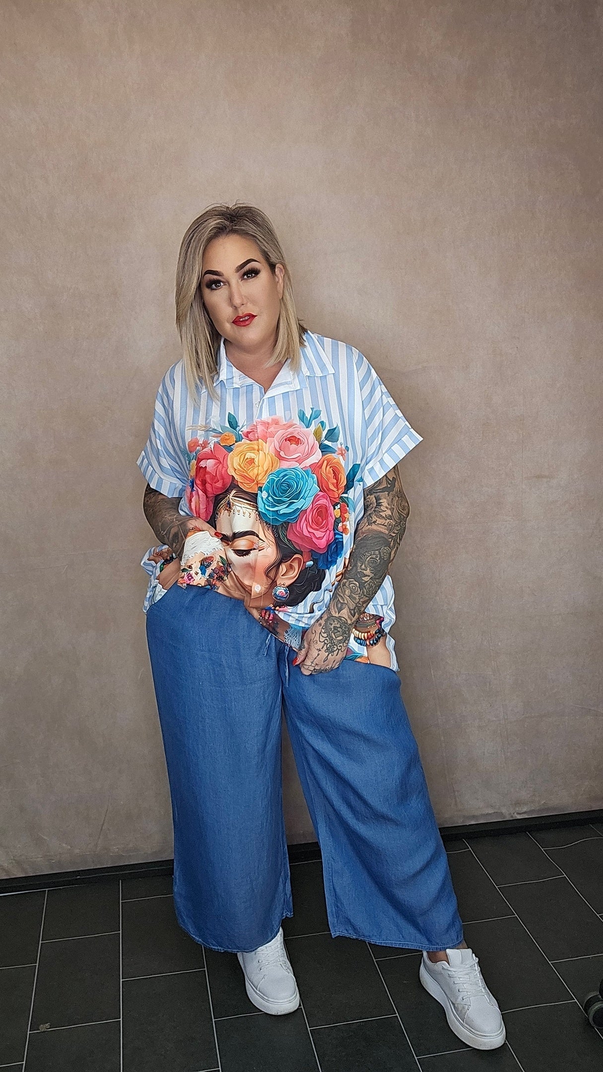 Long Bluse "Frida"