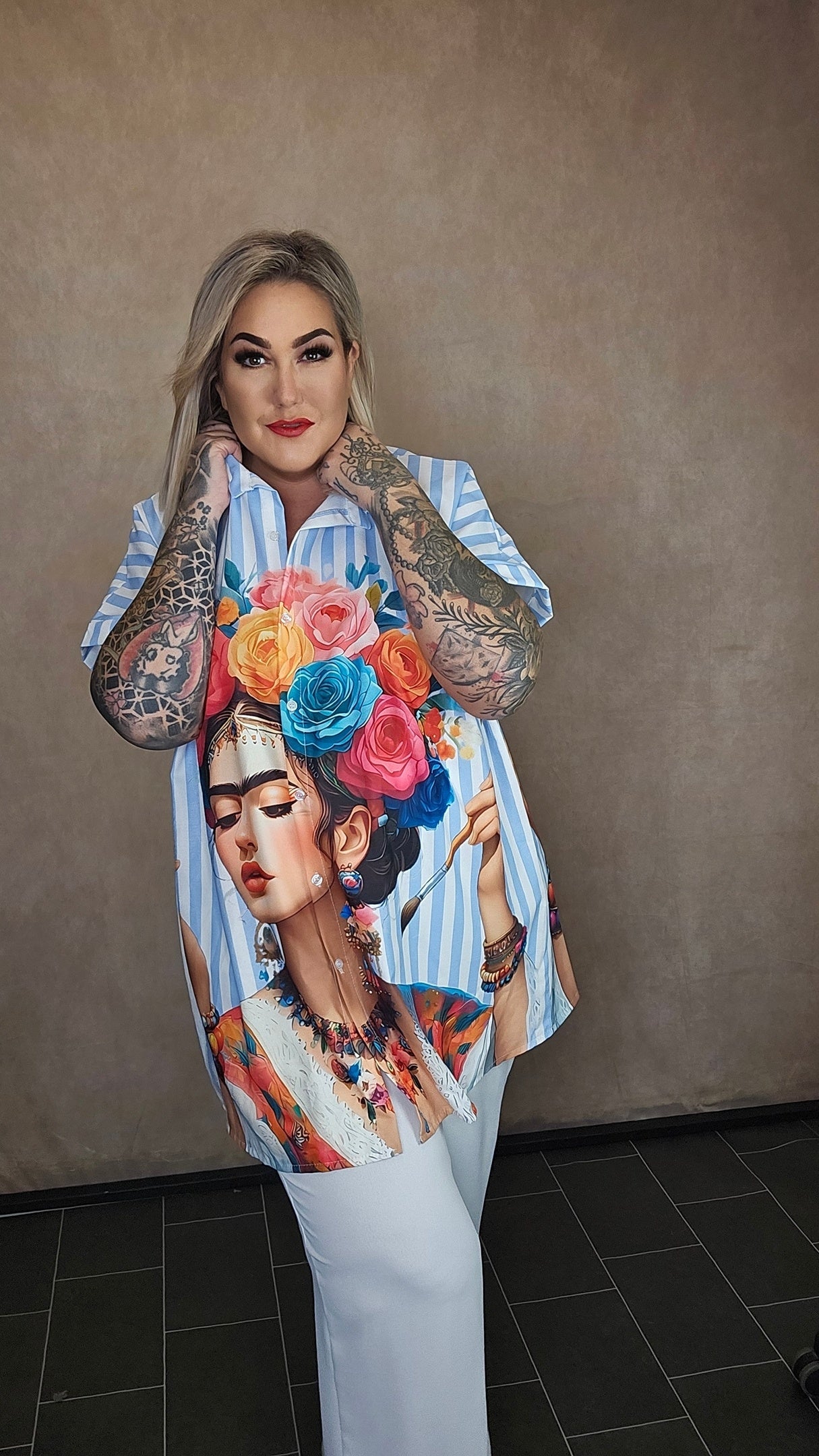 Long Bluse "Frida"
