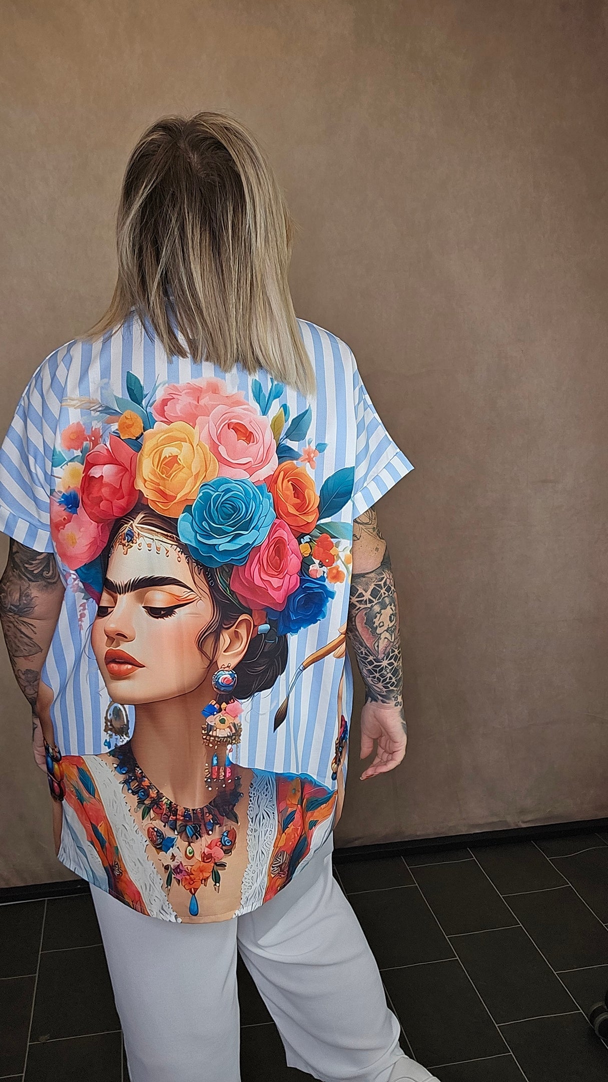 Long Bluse "Frida"