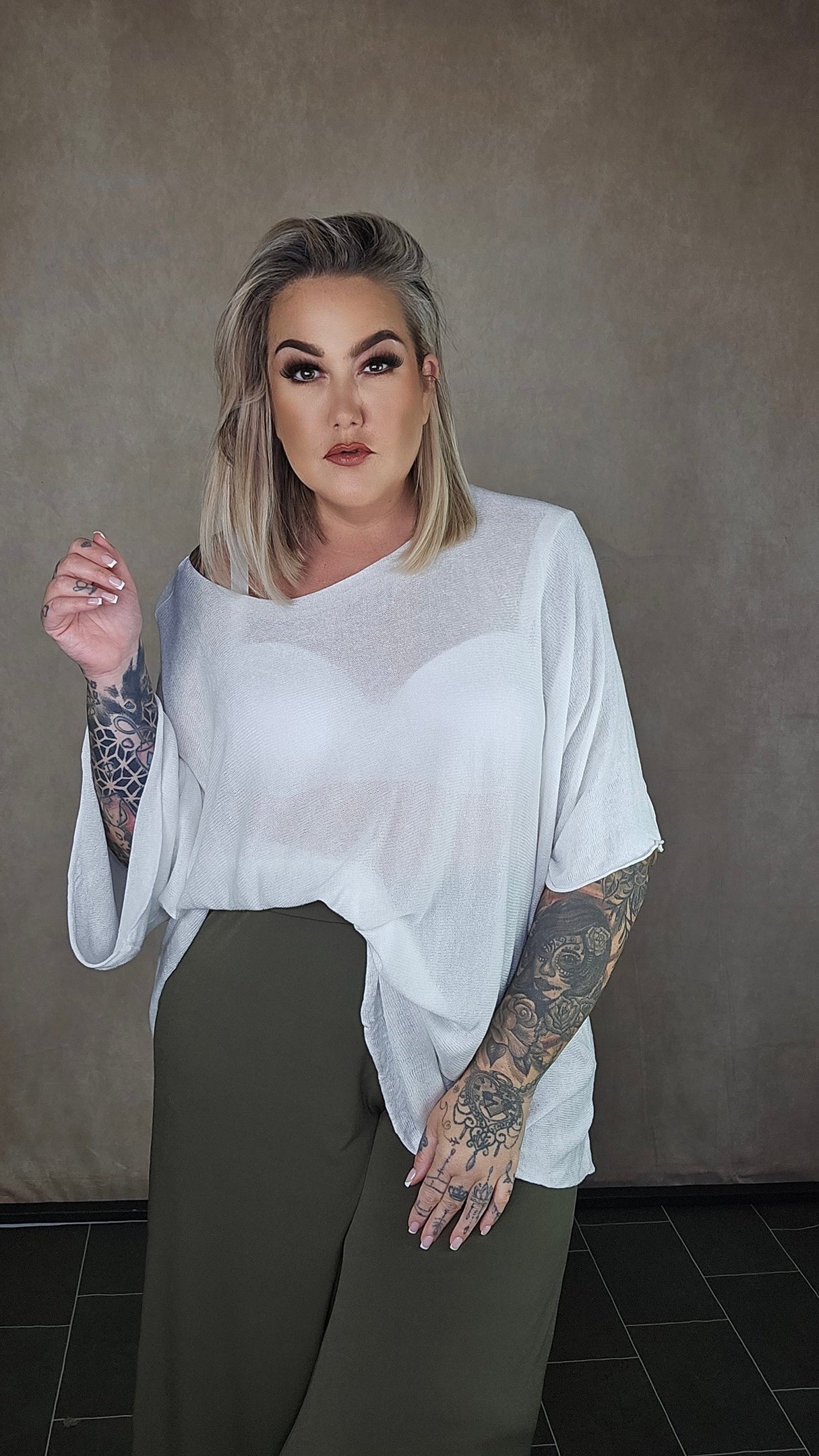 super wide leg Hose "Olivia"